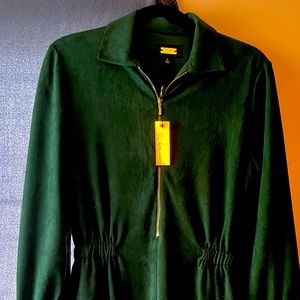 Size 4 - runs to size 6 Emerald Green old school dress-by Alexa Admor